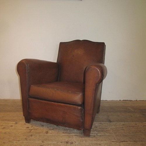 Leather Club Chair
