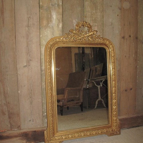 Large Antique Mirror