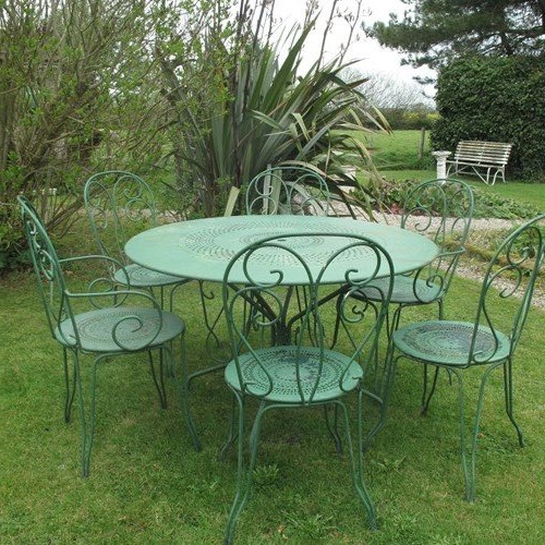 Garden Table And Six Chairs