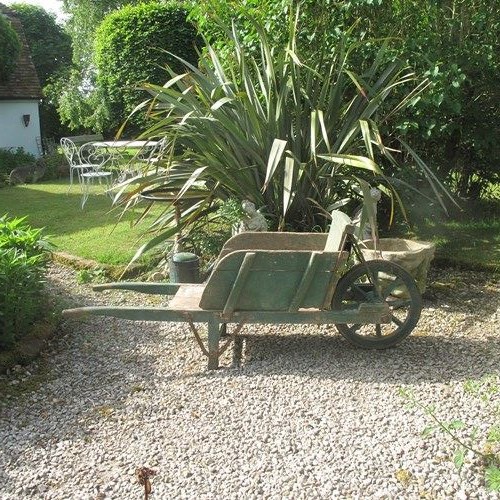 Antique Wheelbarrow / Planter