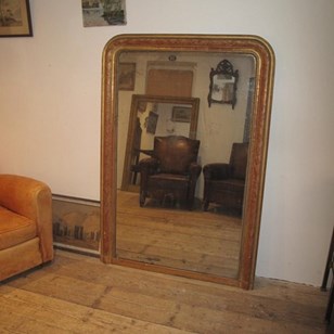 Large Louis Philippe Mirror