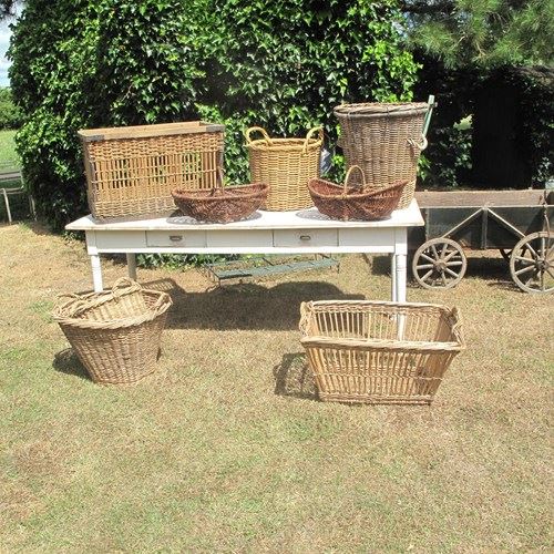 Antique Wicker Baskets