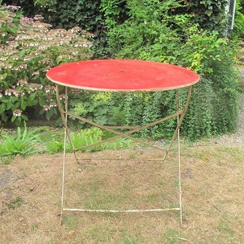 Folding Garden Table
