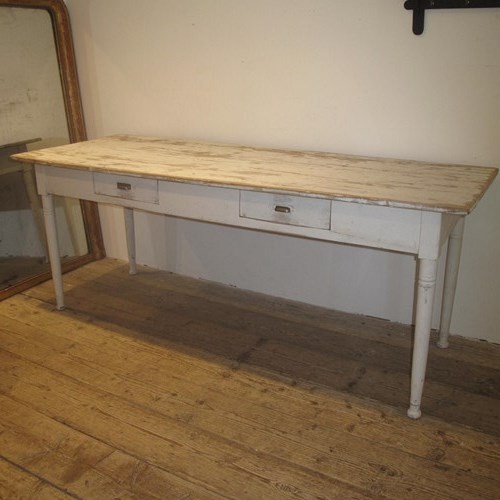 Large Antique Pine Table