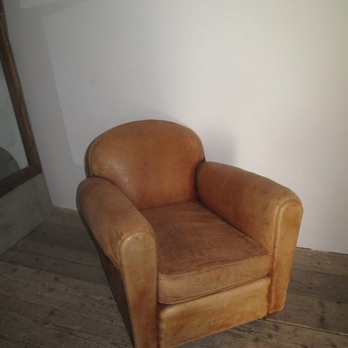 Leather Club Chair