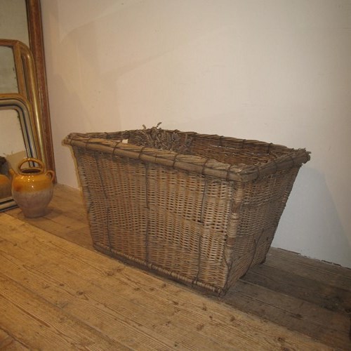 Large Lavender Basket From Provence