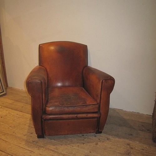 Leather Club Chair No2