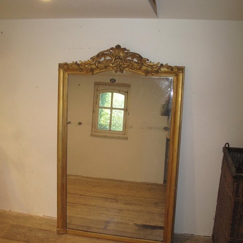 Large Antique Mirror