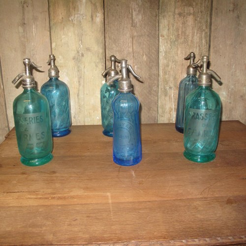 Antique Soda Syphon Bottles