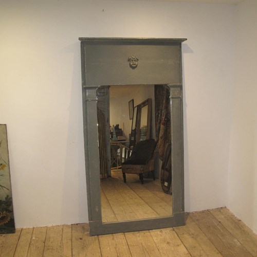 Large French 18Thc Chateau Mirror