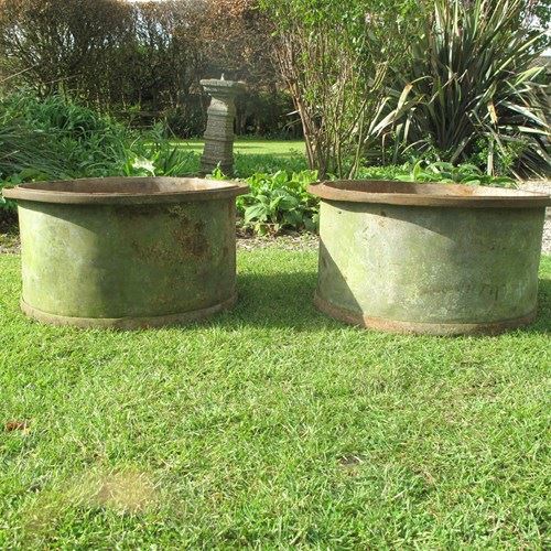 Pair Of Large Garden Planters