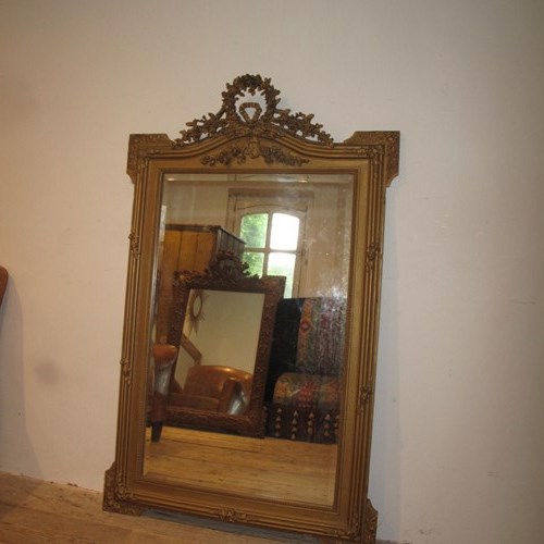 Large Napoleon III Mirror.