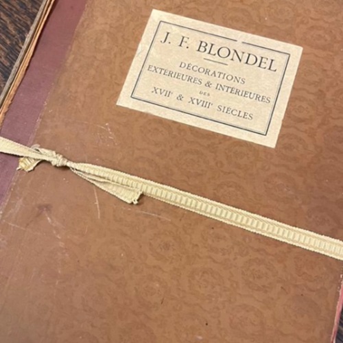 Jacques Francis Blondel Book