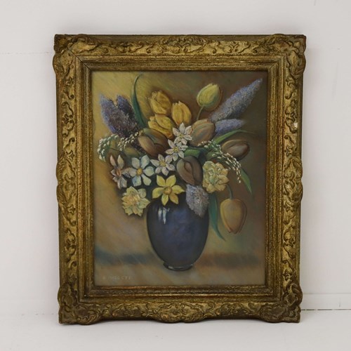 Montparnasse Frame- Mounted Pastel Print Under Mom Reflective Perspex 