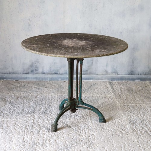 Antique French Cafe Table