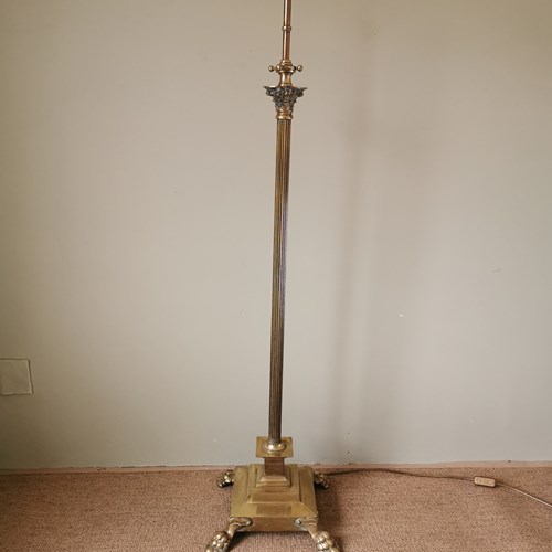 Brass Floor Lamp 