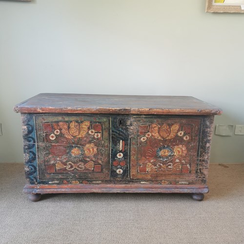Hungarian Painted Chest 
