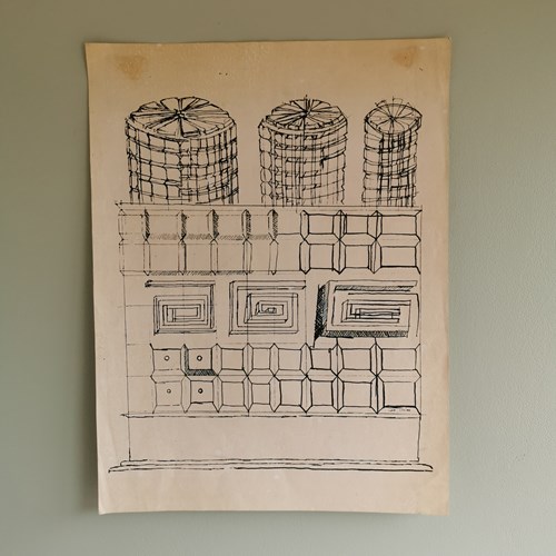 Architectural Forms, Screenprint 