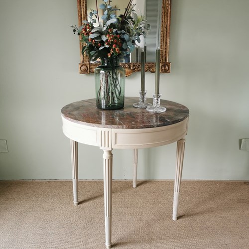 French Marble Table 