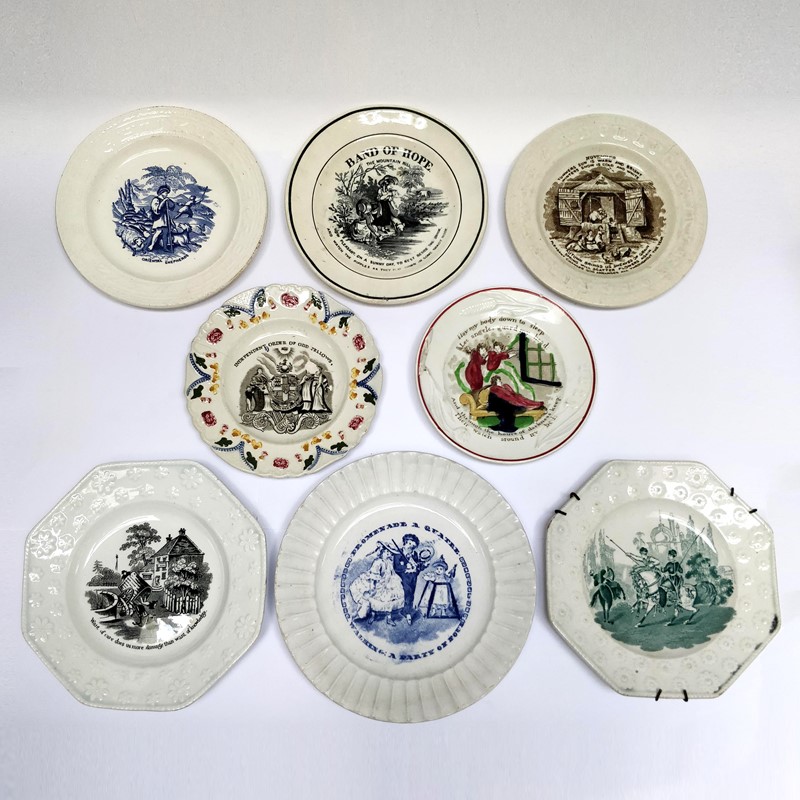 Collection of 19th Century Childrens plates-general-store-no-2-1-main-637012237435265264.jpg