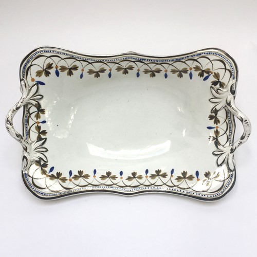 Cream Ware Spode Dish c.1815