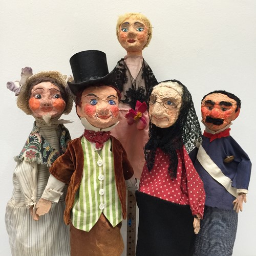 Fabulous Set Of French Puppets