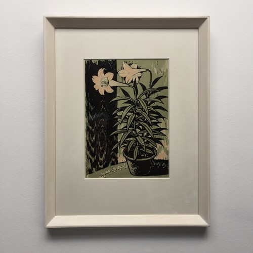 '2 Lilies' By Li Chung 1956