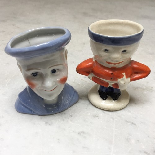 Soldier And Sailor Egg Cups £20 Each