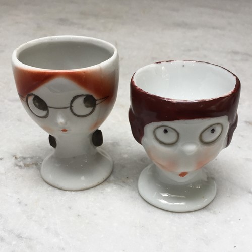 'Art Deco Girls' Egg Cups £20 Each