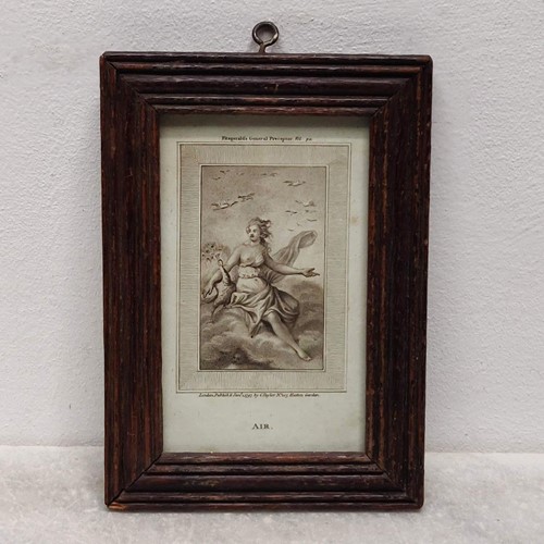 'Air' Engraving By C Taylor Jan 1797 Hatton Garden