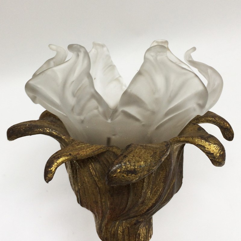 'Bronze' Lily Ceiling Lamp With Flower Petal Shade-general-store-no-2-3-main-637299053380855065.JPG