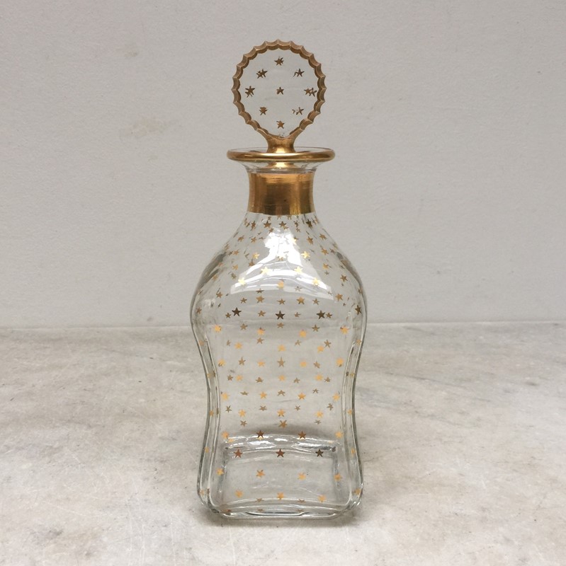 Pretty French Decanter With Gold Star Decoration-general-store-no-2-img-0563-main-637724193976641480.jpeg