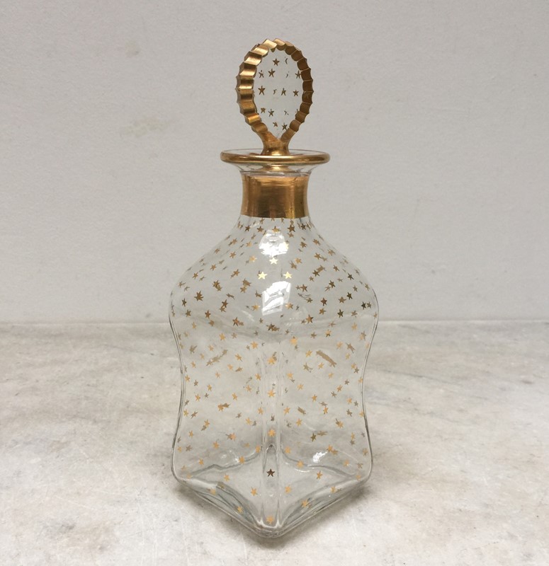 Pretty French Decanter With Gold Star Decoration-general-store-no-2-img-0564-main-637724194102735122.jpeg