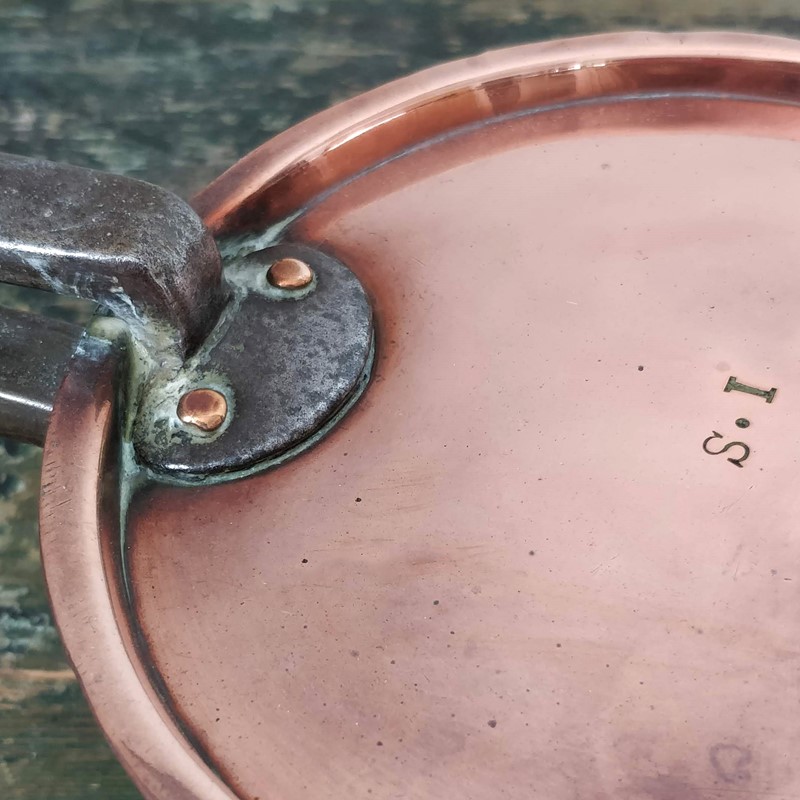 Five English Copper saucepans stamped I.S-general-store-no-2-img-20190712-092205-main-636993135442816097.jpg