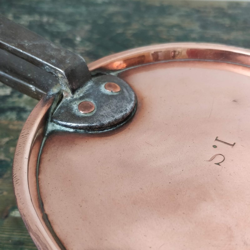 Five English Copper saucepans stamped I.S-general-store-no-2-img-20190712-092340-main-636993134254344203.jpg