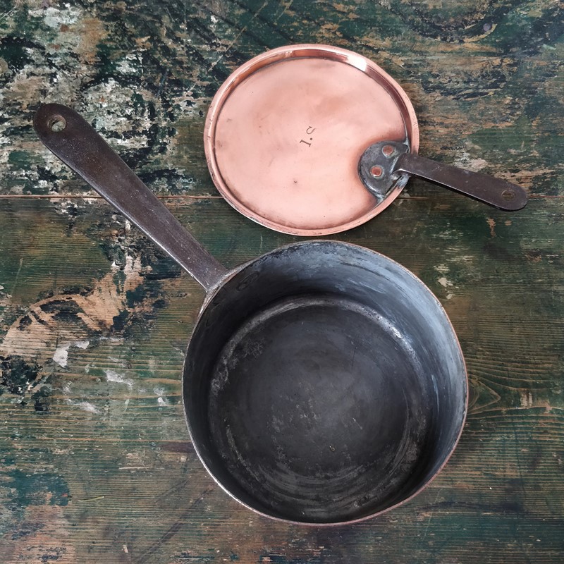 Five English Copper Saucepans Stamped I.S-general-store-no-2-img-20190712-092357-main-636993134847313034.jpg