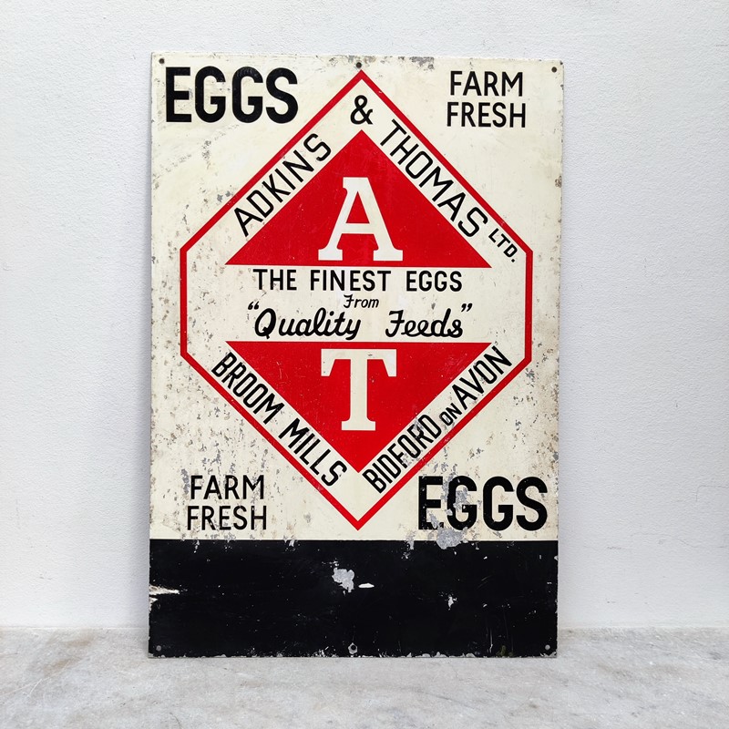'Farm Fresh Eggs' Double Sided Tin Sign-general-store-no-2-img-20220308-102852-main-637823420759863692.jpg
