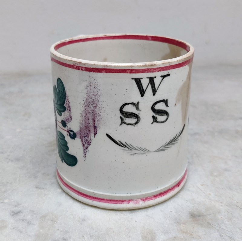 'W S S' Early 19Th Century Hand Painted Mug-general-store-no-2-img-20230320-132921-main-638149285026886524.jpg