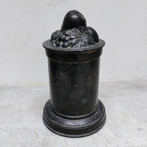 11/2 Pint Pewter Ice Cream Mould Pat. July 1868