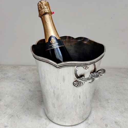 Heavy Silver Plated Champagne Bucket