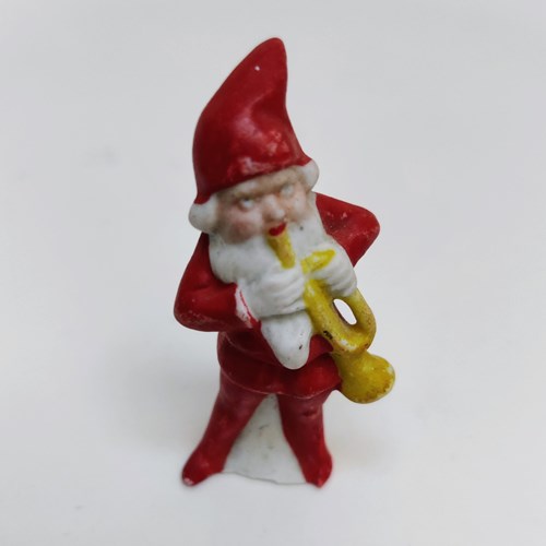 A Xmas Pixie Playing A Trombone