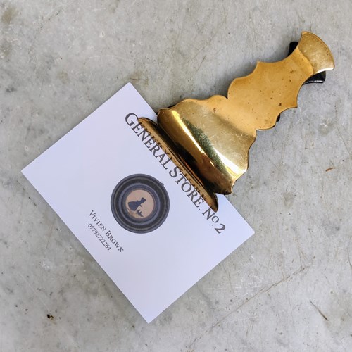Huge Brass Note Clip