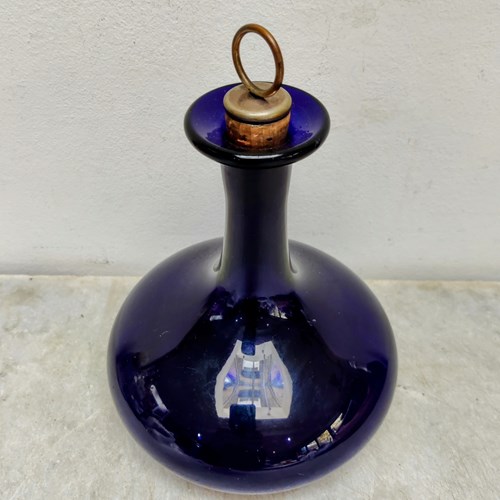 Fabulous Bristol Blue 'Mell' Decanter