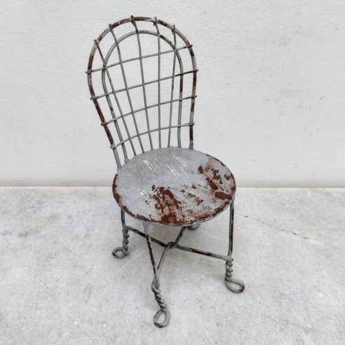 Antique Doll's Chair By Oscar Högberg