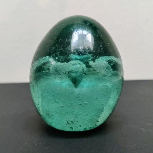 Charming Little Green Glass 'Dump'