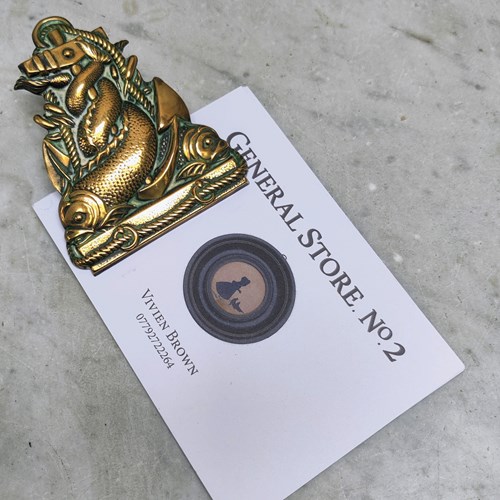 Fabulous Brass Nautical Paperclip
