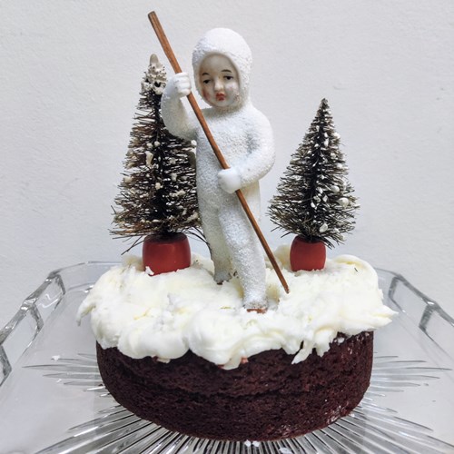 Very Large Porcelain 'Snow Baby'