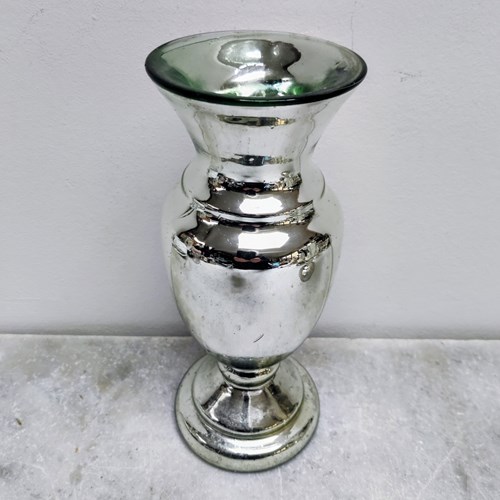 Large Mercury Glass Vase