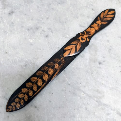 Mauchline Ware Letter Opener/Book Mark