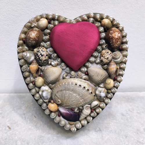 'Heart' Shell Trinket Box